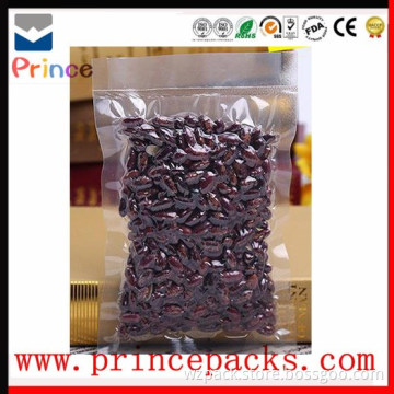 custom printed heat seal food packing plastic vacuum bag,vacuum bags for food
